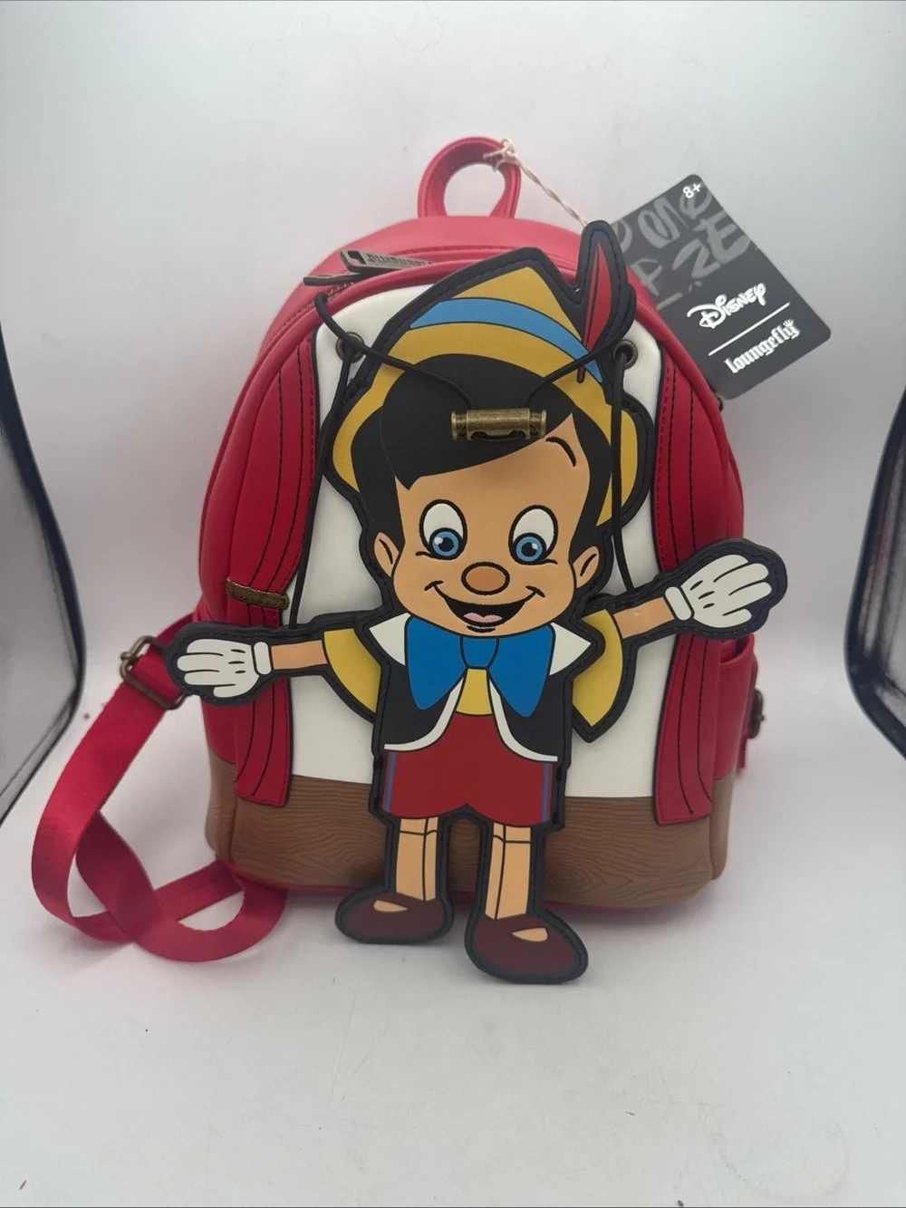 Loungefly Disney Pinocchio Marionette Mini 10.5”Backpack WDBK2238 NWT